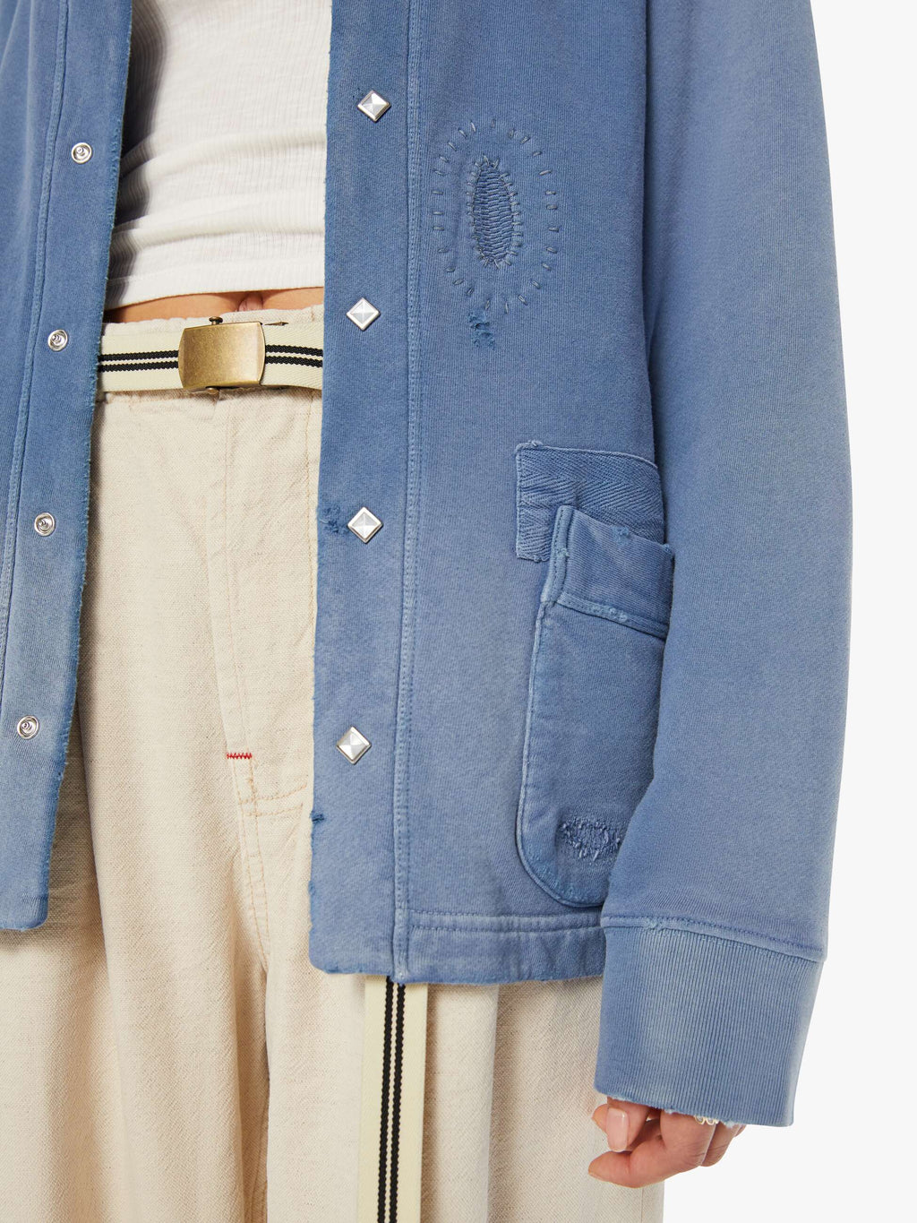 Dr. Collectors Surfriders Cardigan - Bleu De Travail