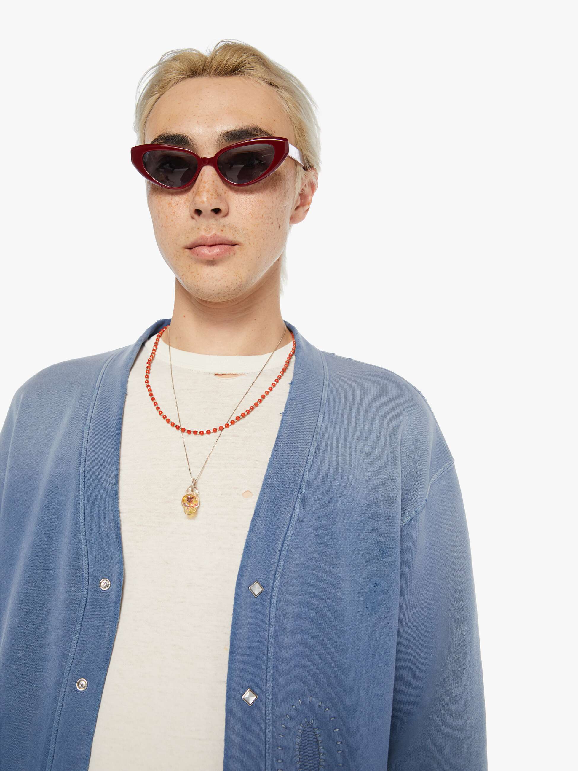 Dr. Collectors Surfriders Cardigan - Bleu De Travail