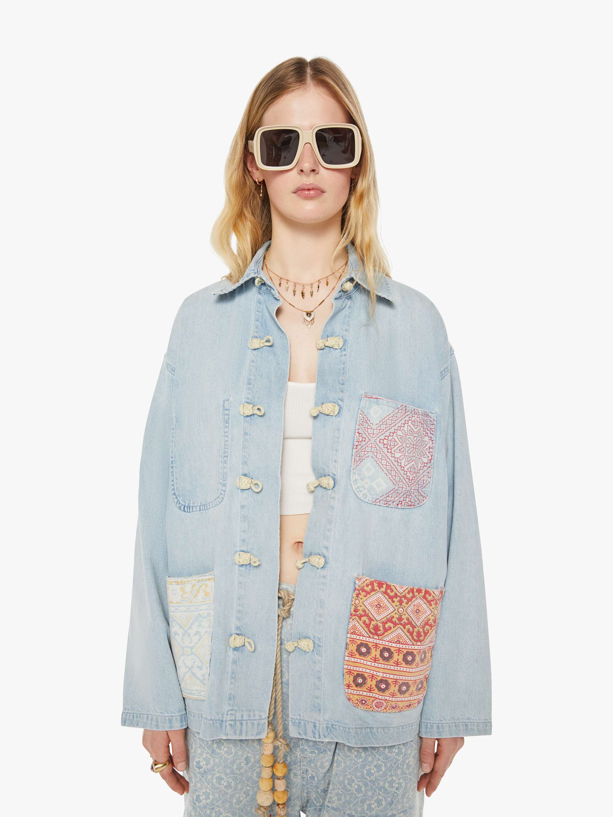 Dr. Collectors Saigon Jacket - Sky Blue