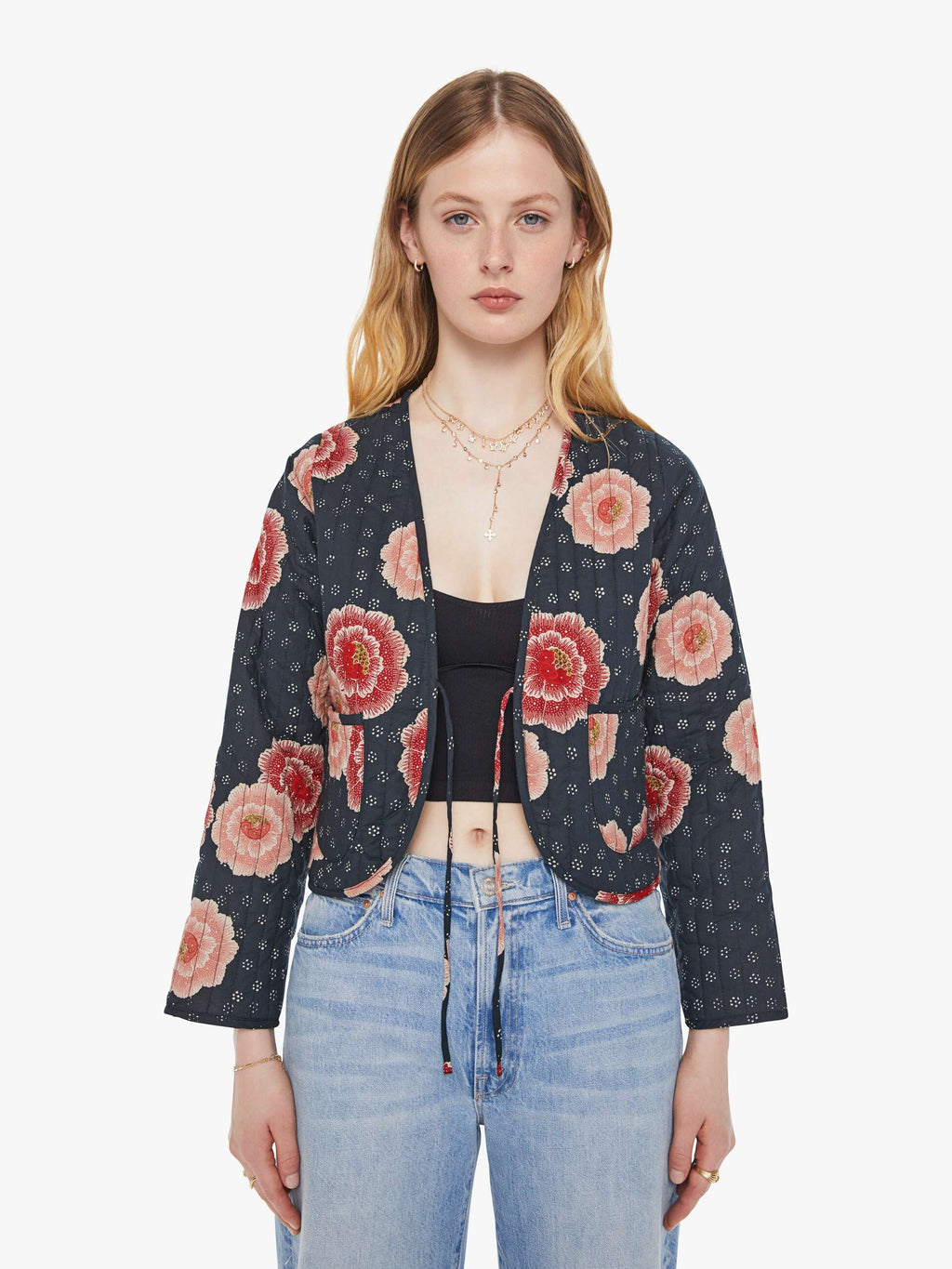 Natalie Martin Saskia Jacket - Poppy Combo